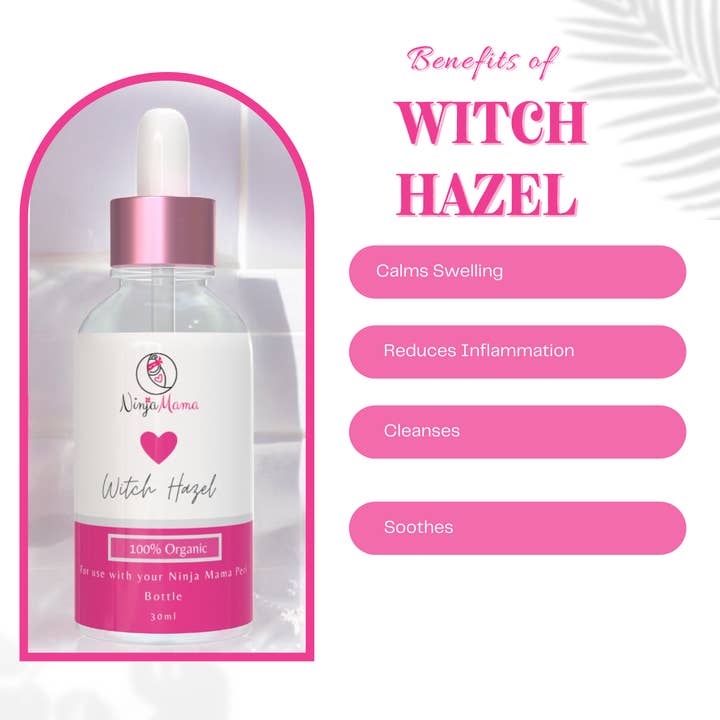 Ninja Mama - Wholesale New mom gift box/set - Ninja Mama Certified Organic Witch Hazel - 30ml2