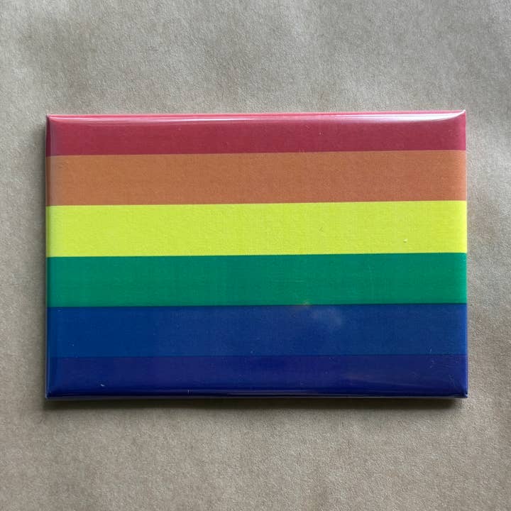 Imán de bandera del orgullo arcoíris para venta al por mayor de Diem Designs Studio