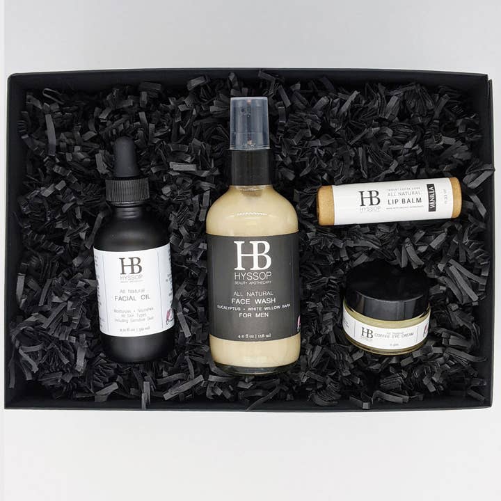 Face Time Gift Set for Him for wholesale by Hyssop Beauty Apothecary