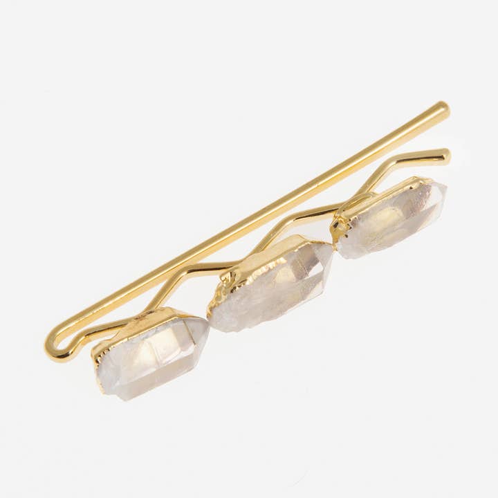 Crystal hairpin for wholesale by Atelier Clash