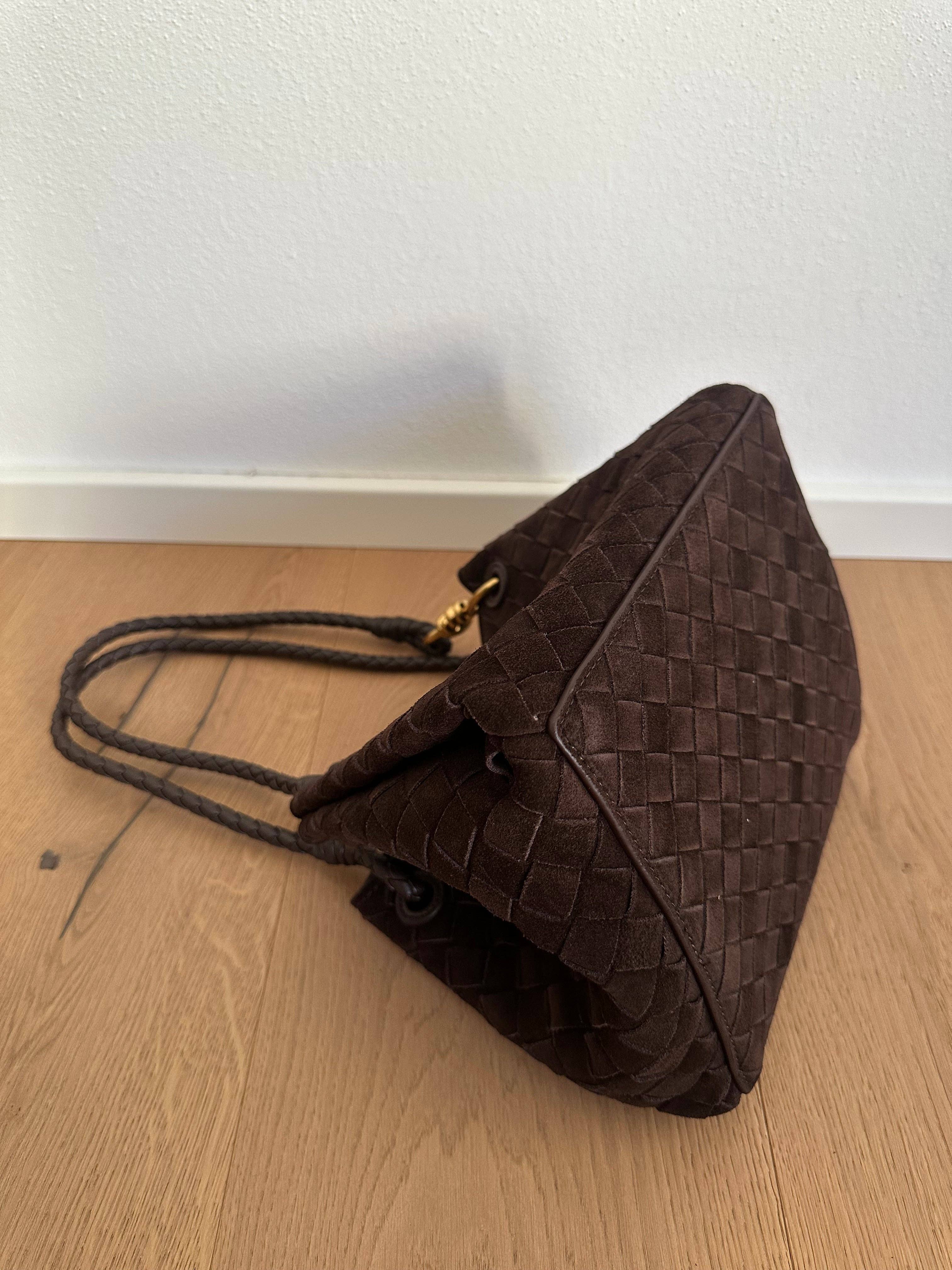 Zhade – Bolsa de ombro – Mulher por atacado – EMMA tecido-camurça11