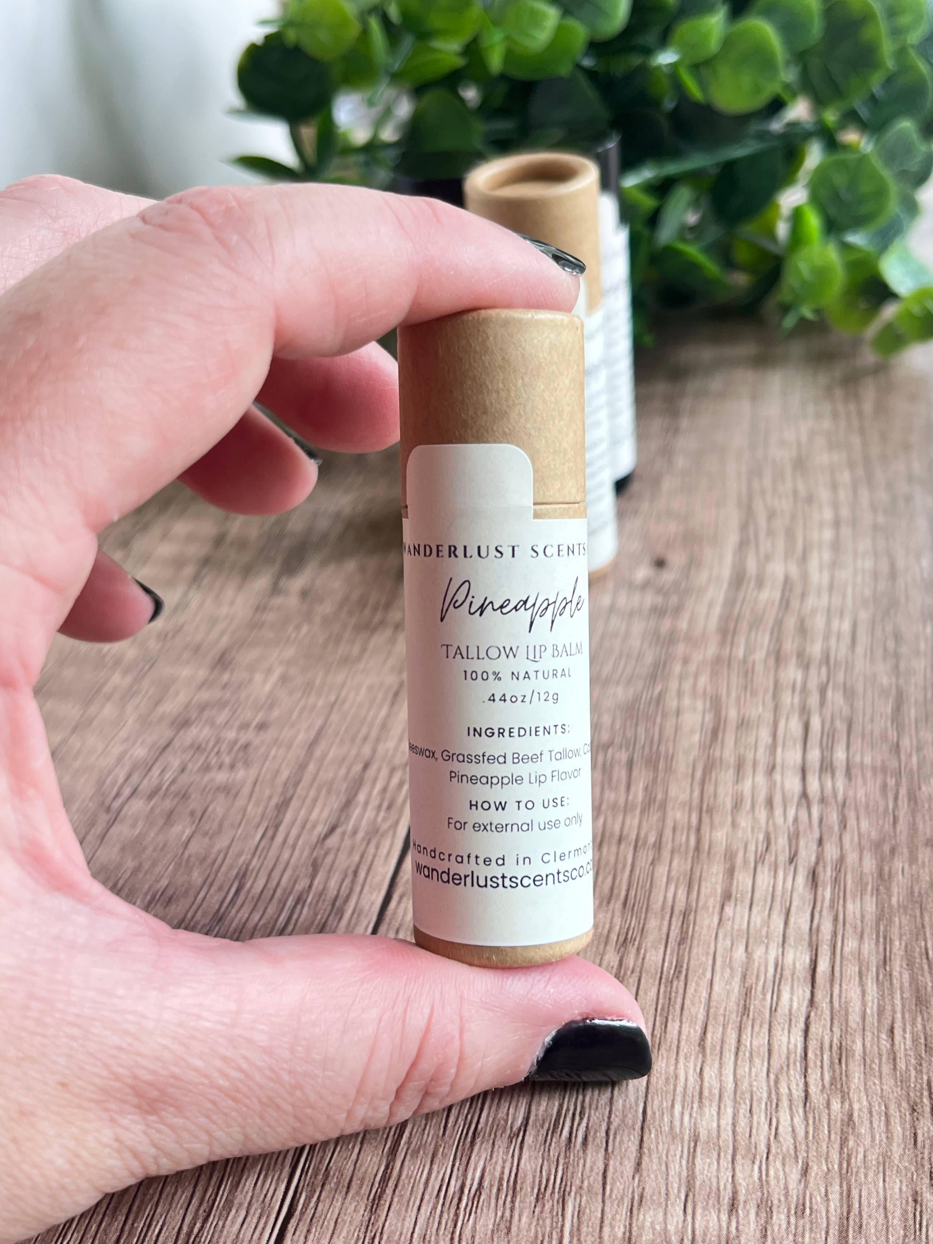 Wanderlust Scents Co. - Wholesale Lip Balm - Moisturizing Grass Fed Tallow Lip Balm Multiple Scents7