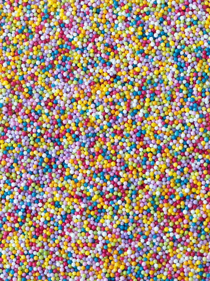 NATURAL NONPAREILS CLASSIC SPRINKLES 4oz Bottle for wholesale by Sweetapolita