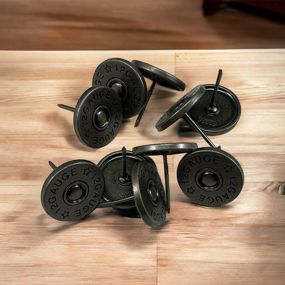 Rustic Iron Store - Wholesale Knob/Pull - 12 Gauge Tack OS1