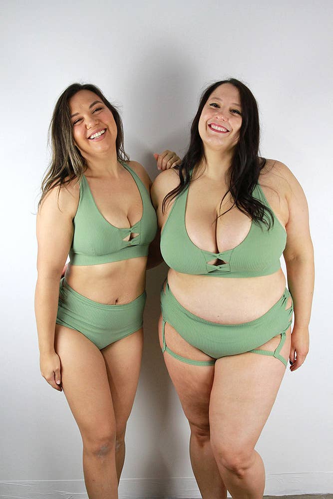 Sasha Sports Bra - Sage Green for wholesale on Faire6