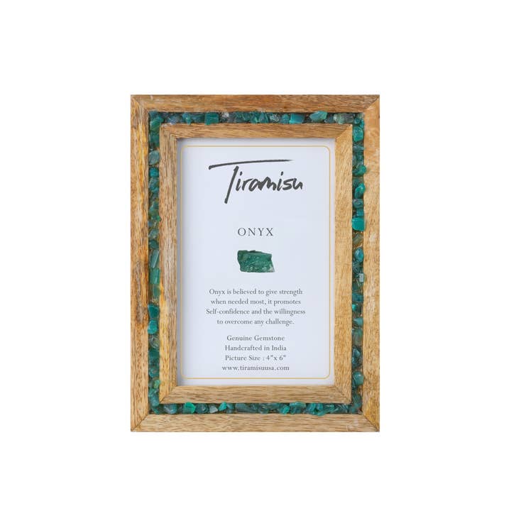 Sea of Green Onyx Picture Frame for wholesale by Tiramisu
