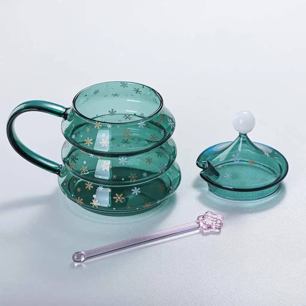 giftland - Wholesale Christmas Decoration - Christmas Mug Glass1