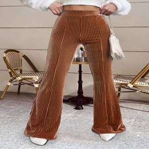 Halara Corduroy Wide Leg Pants Brown Size M - $25 (16% Off Retail) - From  Julia