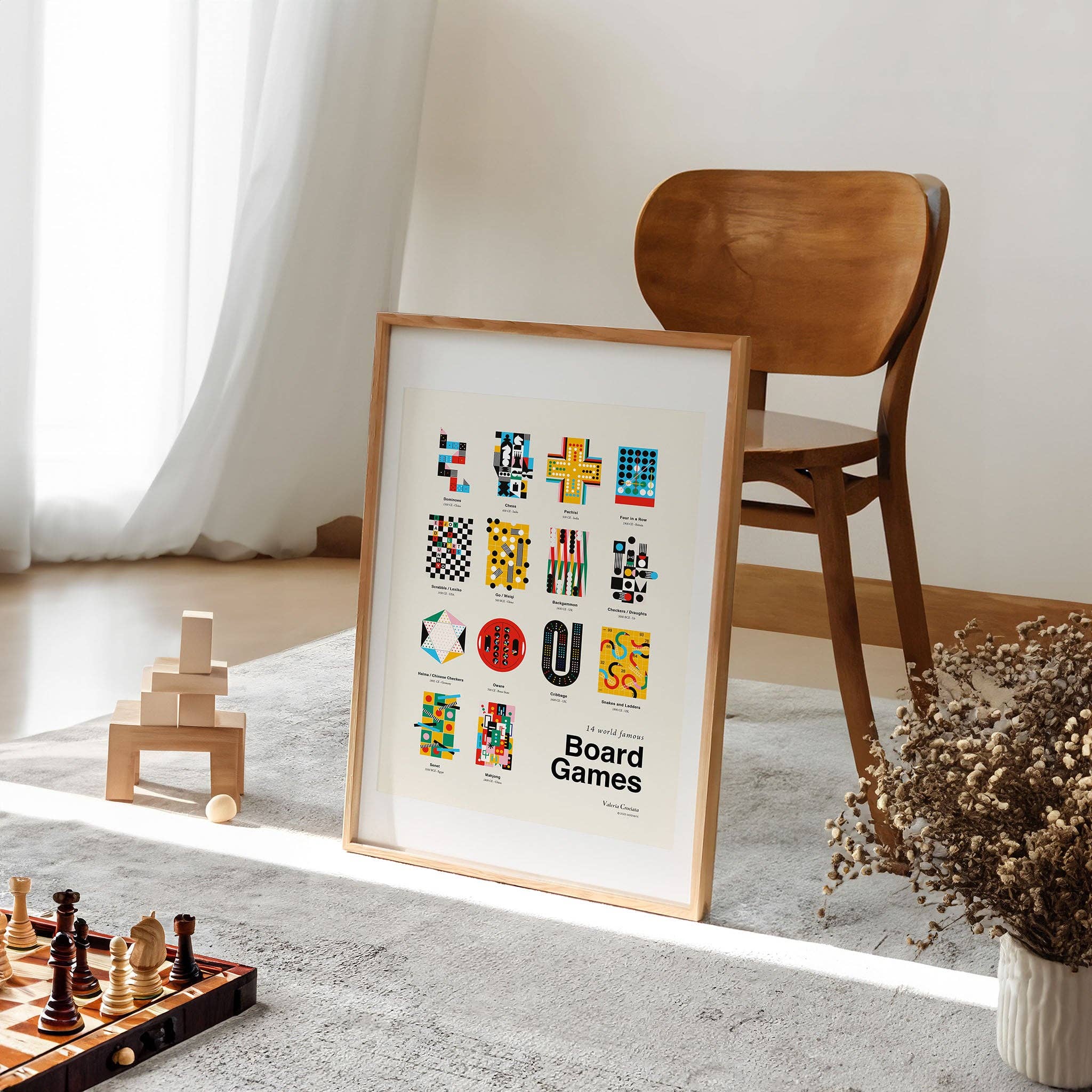 Addvent Italy - Wholesale Poster - 14 Board Games/Posters2