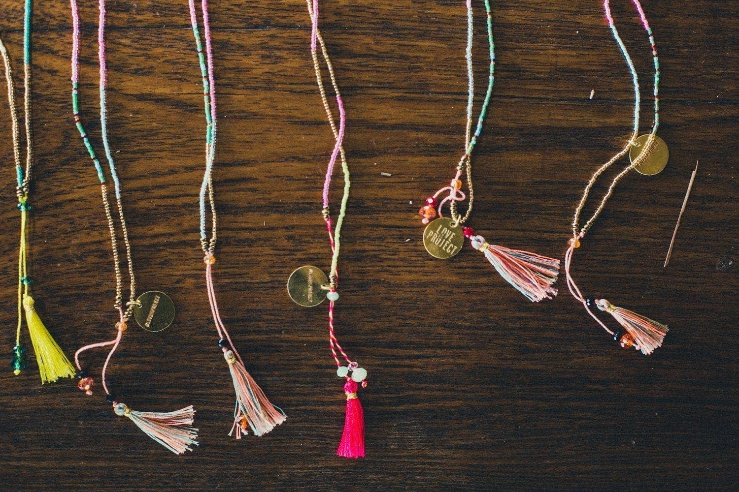 Love Is Project - Wholesale Beaded/Pearl Necklace - Bali UNITY Beaded Wrap/Necklace - Yellow2