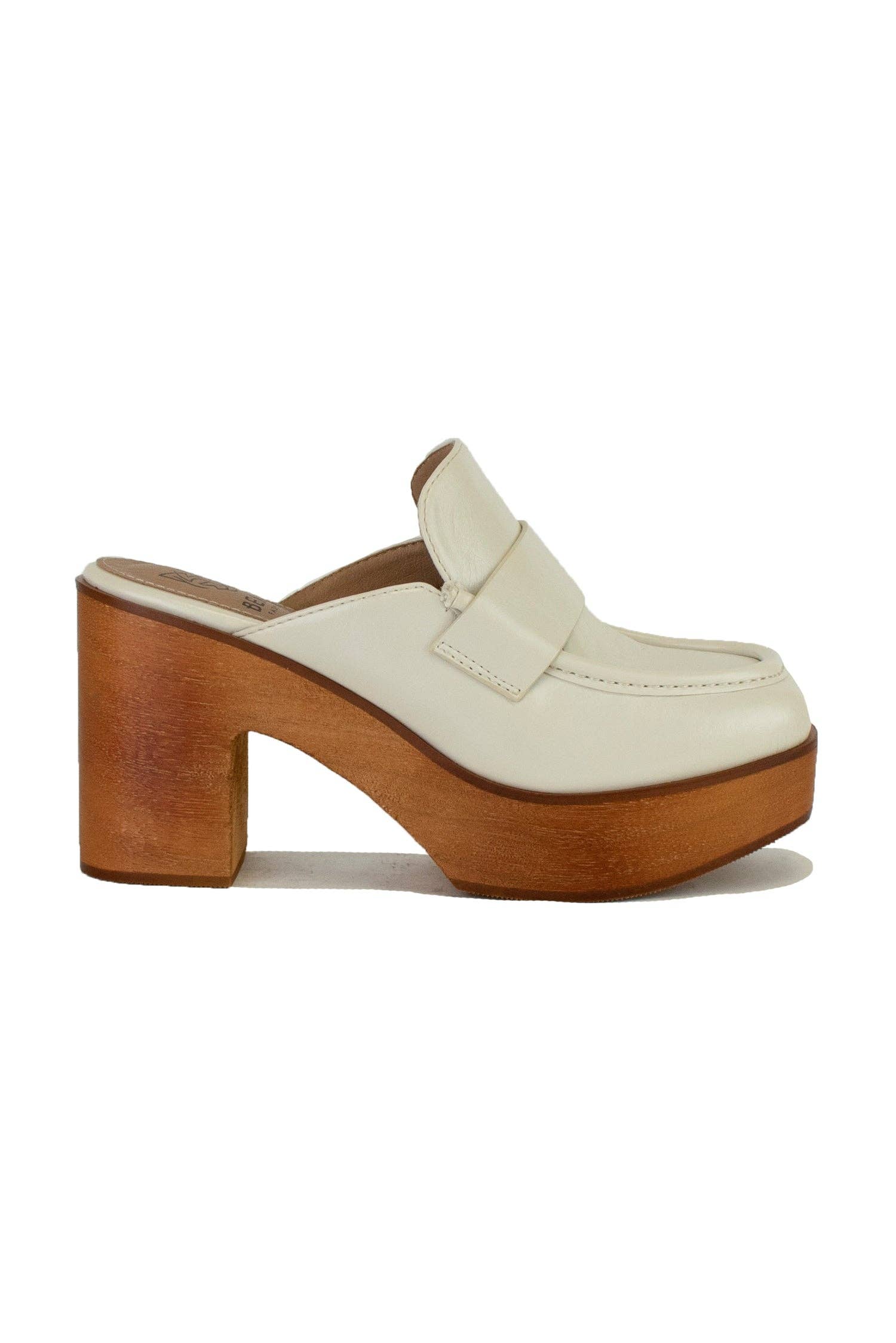 BEAST FASHION - Wholesale Platform Heels - Women's - PRESLEY-07 Wood Heel Closed Toe Platform Mules8