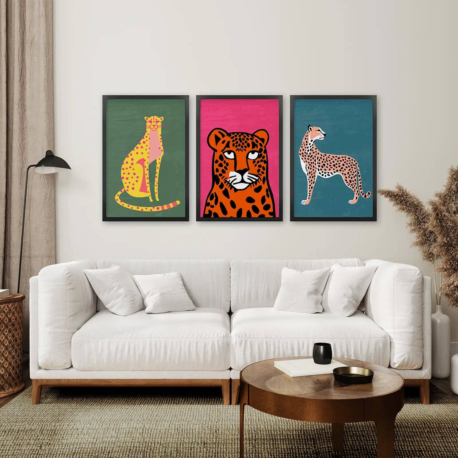 Art Lane - Wholesale Art Print - Cheetah Cat Art Print. Colorful Wall Art Decor6