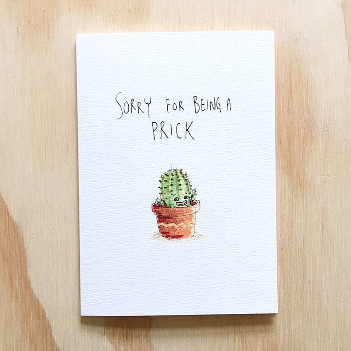 Lo siento por ser un pinchazo para venta al por mayor de Well Drawn