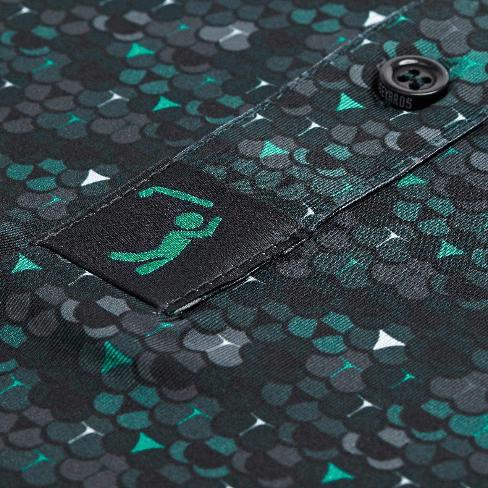 Bogey Bros Golf Co - Wholesale Polo - Men's - Whale Tail - Snake Skin - Polo4