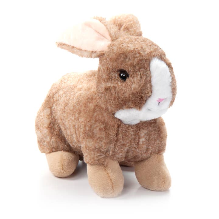 Wild Onez Brown Rabbit medium 12" for wholesale by The Petting Zoo