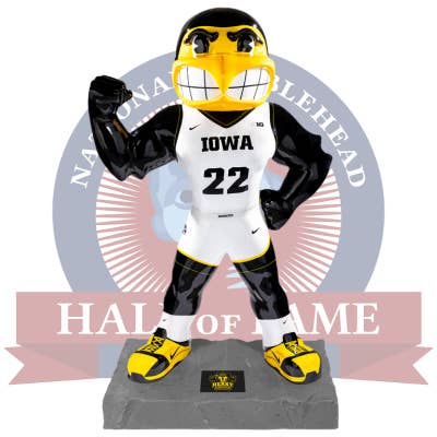 Herky in Parata Bobblehead per la vendita all'ingrosso da parte di National Bobblehead Hall of Fame and Museum