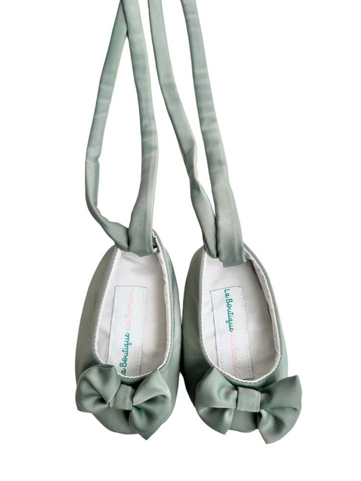 Bailarinas de seda para venta al por mayor de La Boutique dei Bambini