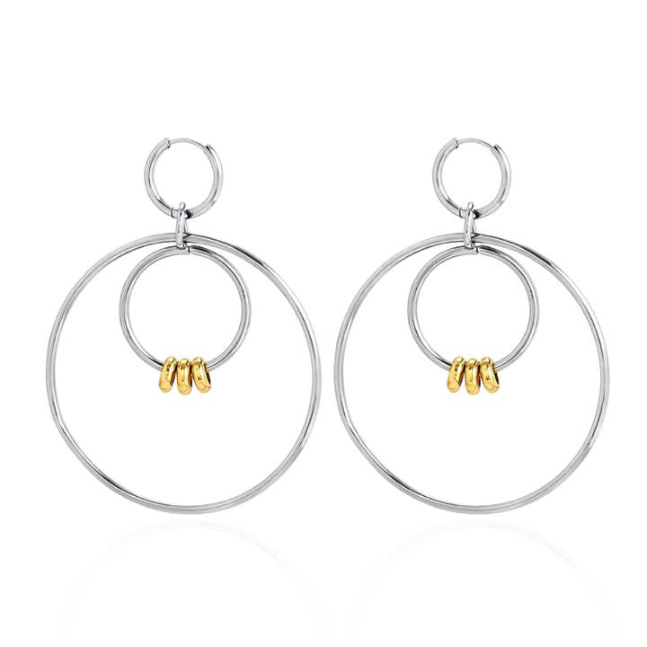 Greer Earrings Silver for wholesale by RAD + RAE