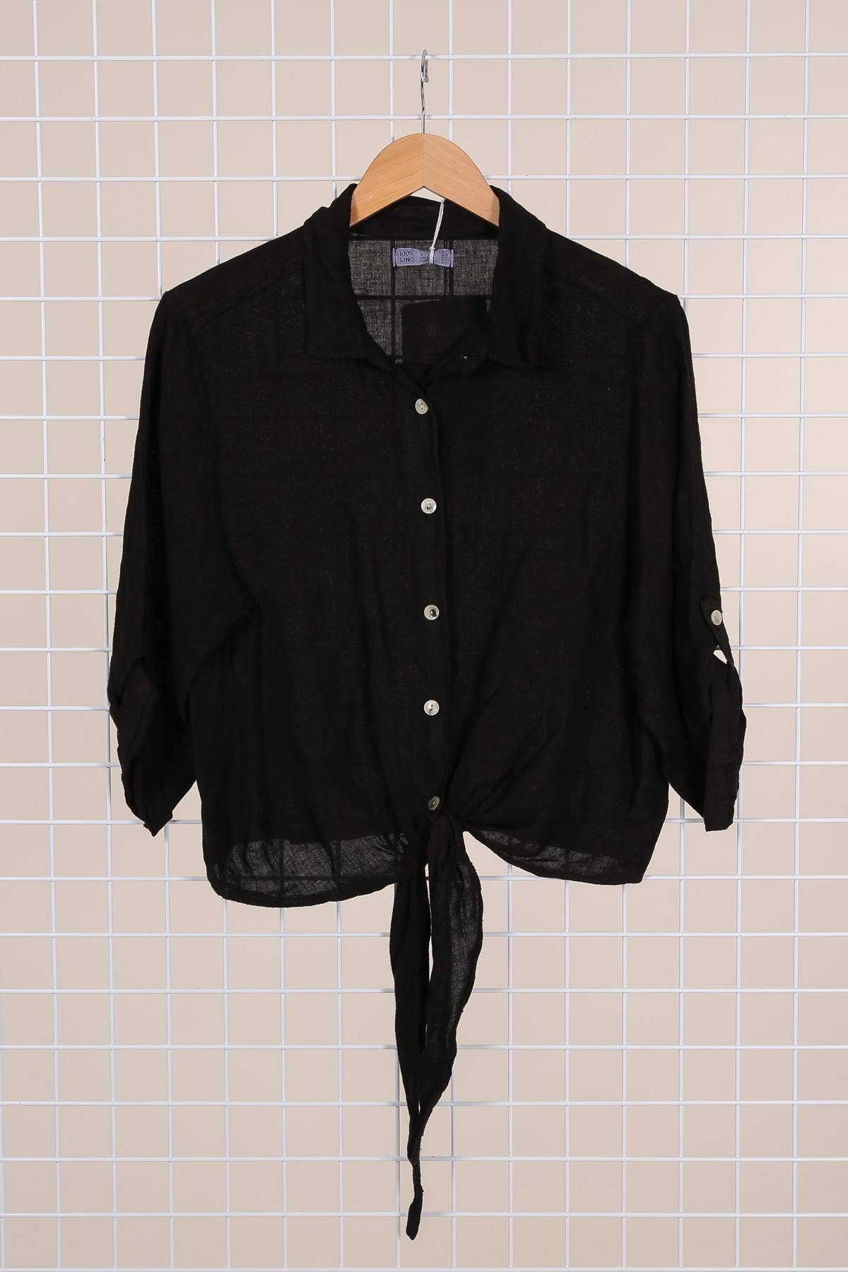 LINEN & COTTON HOUSE - Wholesale Button Down Shirt - Women's - 6228 100% LINEN SHIRT 6