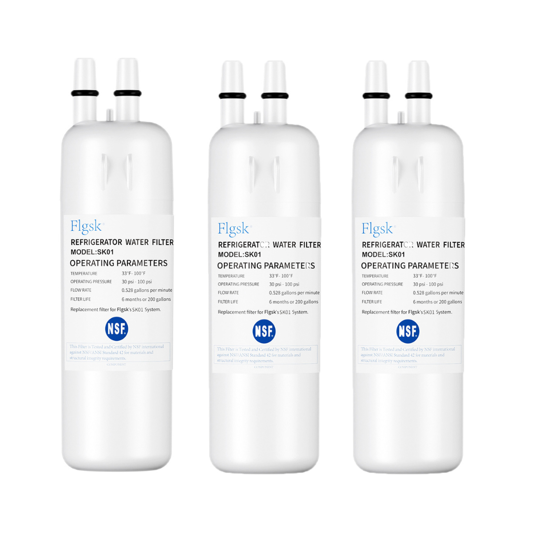 True Marqet LLC - Wholesale Water Filter - Flgsk Premium Replacement for Whirlpool® W10295370A, KitchenAid® KAD1RXD1, Kenmore® 9081 Filters5