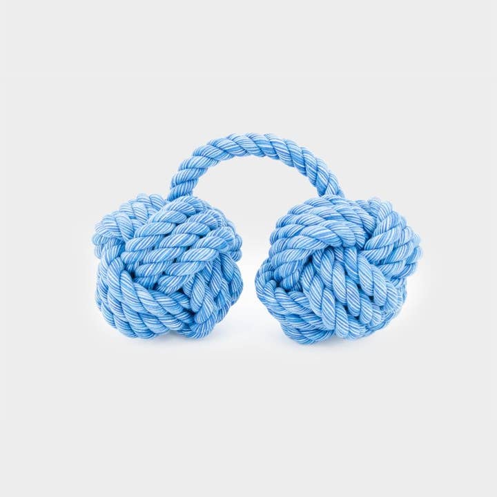 4cats Heimtierbedarf GmbH - Wholesale Pet Rope Toy - Dog - Happy Pet Nuts for Knots Kingsize Dumbbell Tugger1