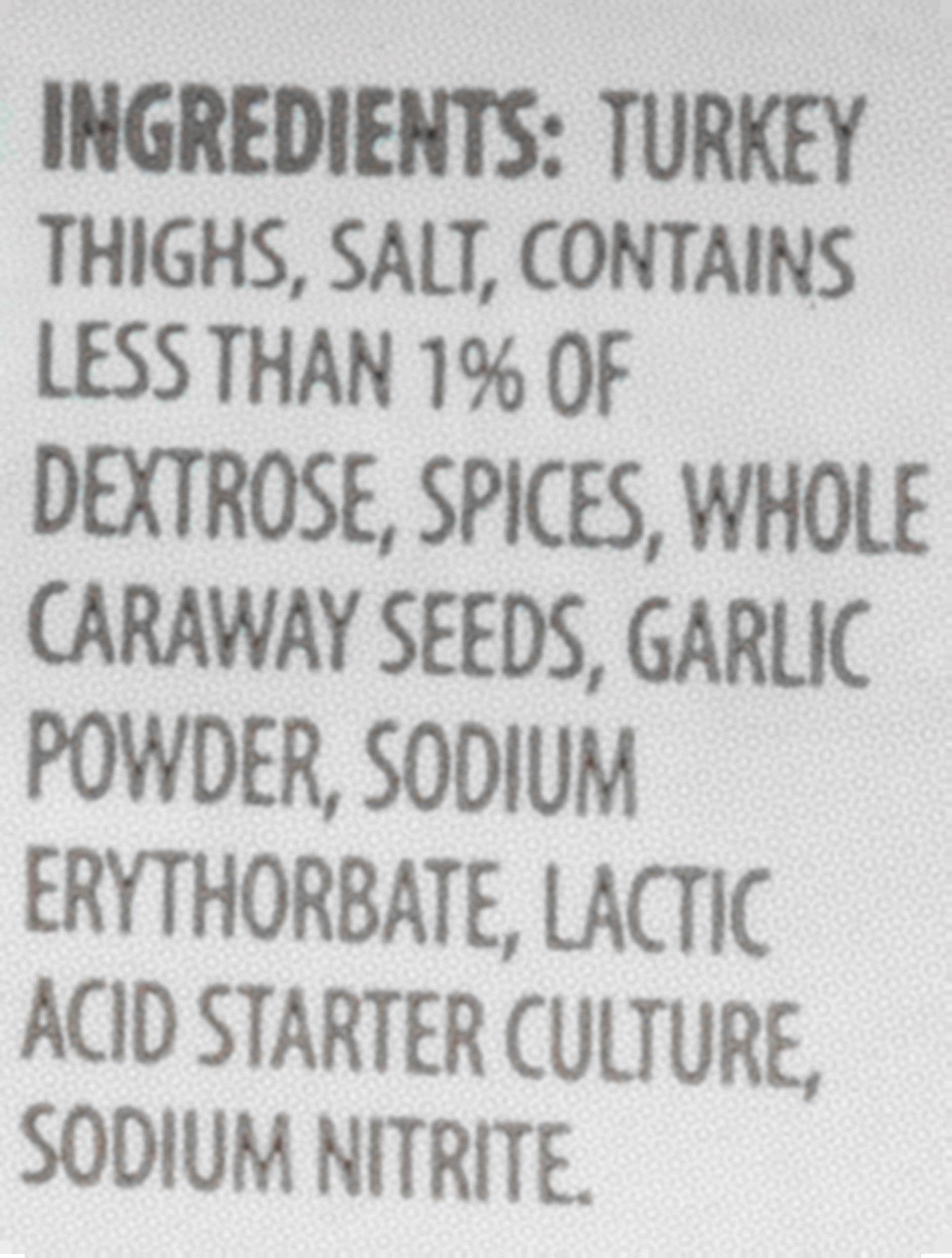 Dietz & Watson - Wholesale Sausage - Dietz & Watson Smoked Turkey Landjaeger Sticks, 2 oz3