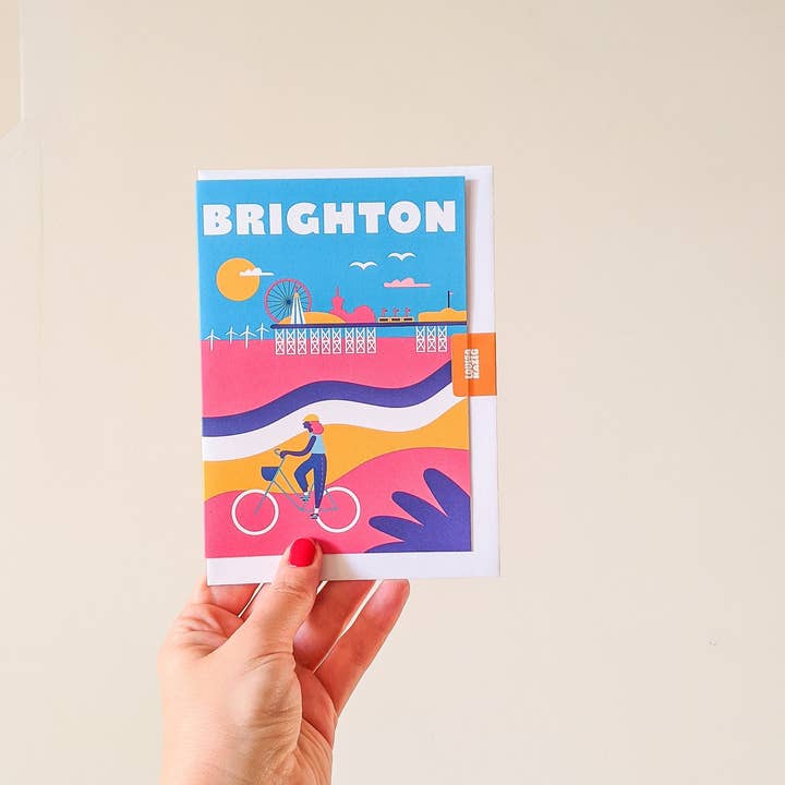 Louisa Kazig - Wholesale Everyday Greeting Card - Brighton Pier Greeting Card1