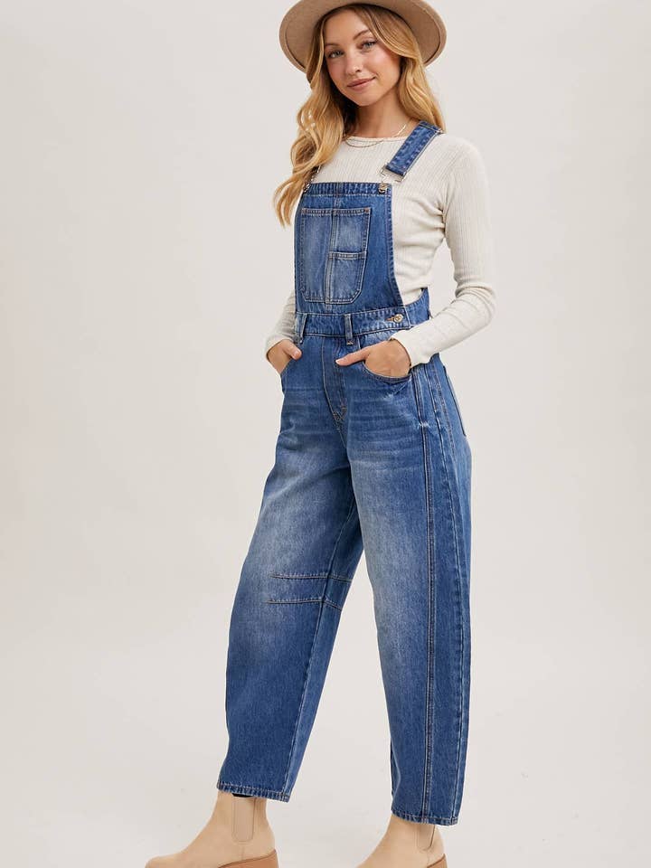Dk Wash BARREL OVERALLS for wholesale on Faire4
