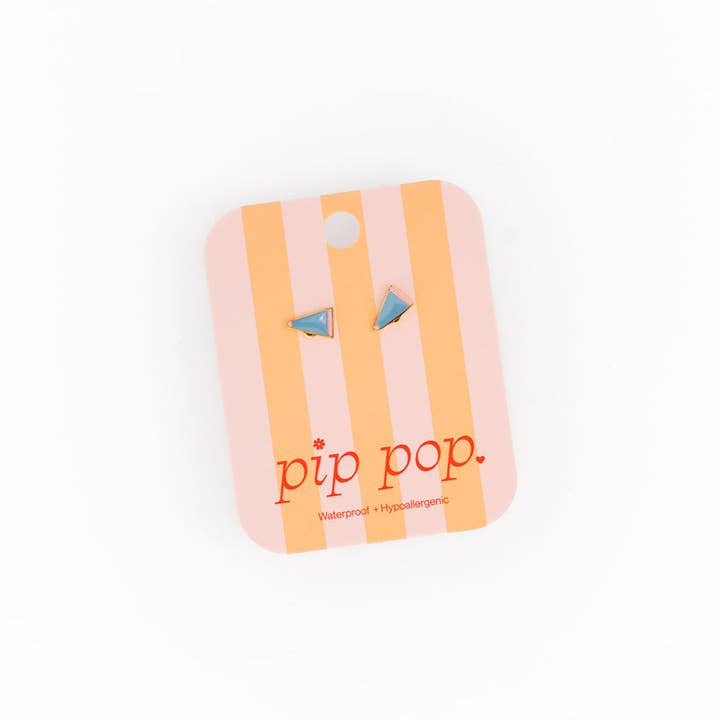 Pip Pop Post - Wholesale Stud/Post Earrings - Cheer Megaphone2