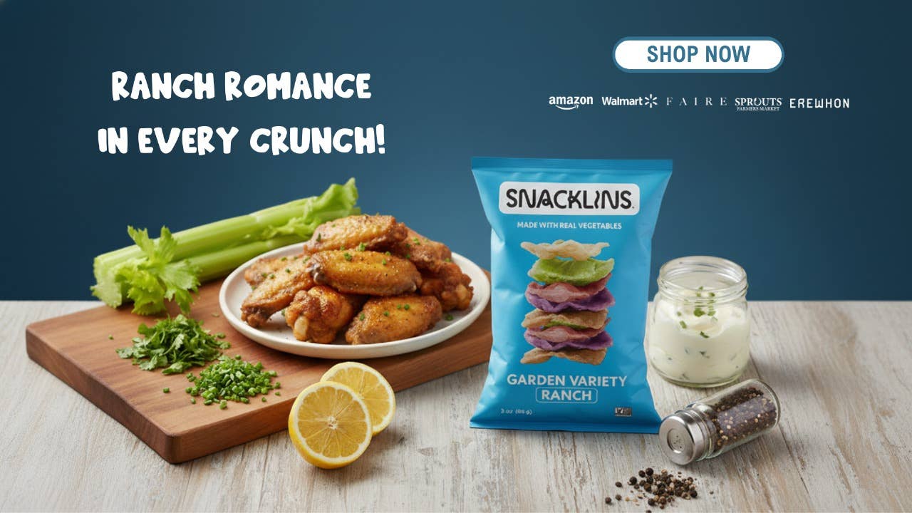 Snacklins - Wholesale Puffed Snack - Garden Variety Ranch Snacklins (12ct - 3 oz)7