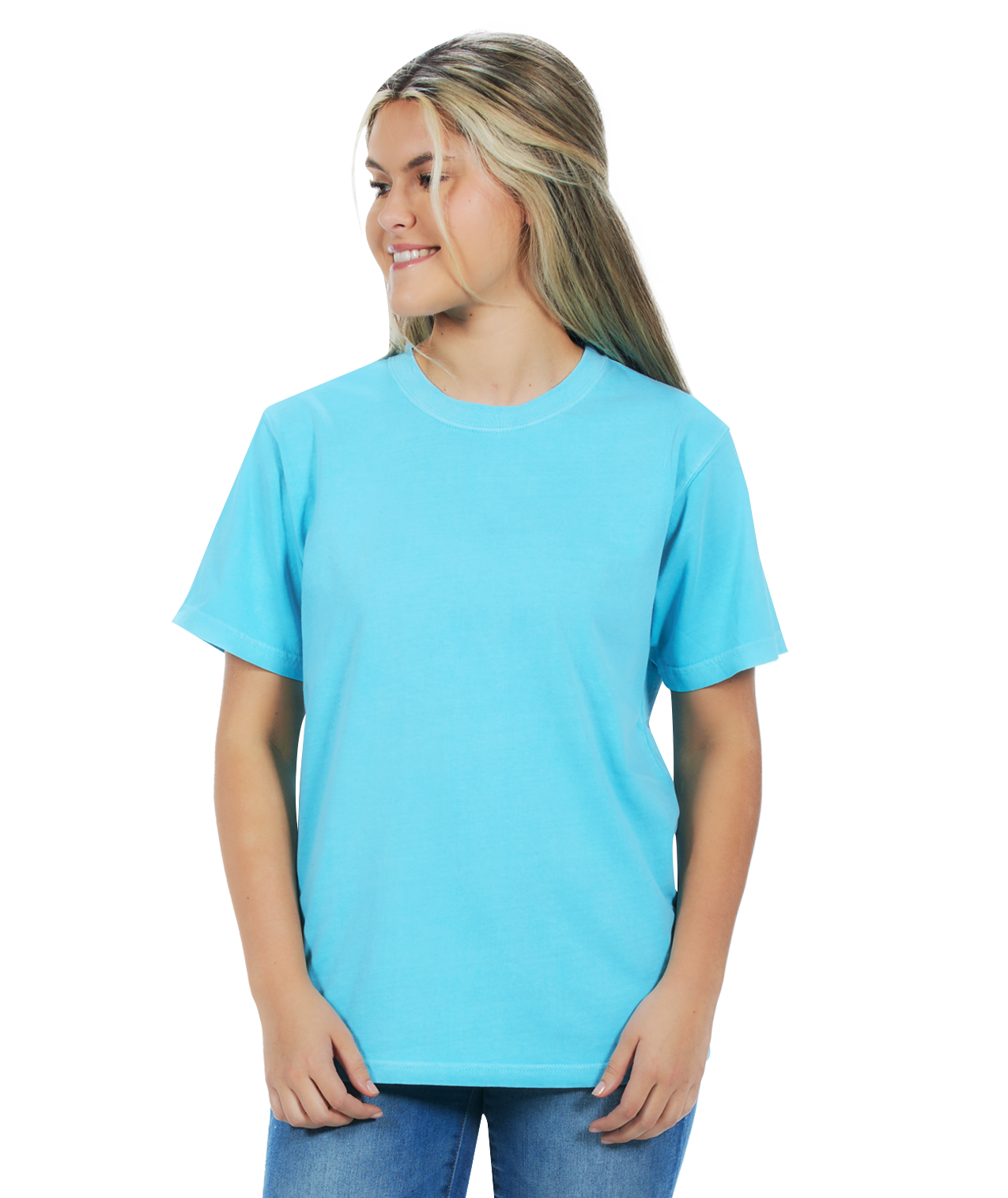 U.S. Apparel - Wholesale T-Shirt - Women's - Adult Garment Dyed T-Shirt64