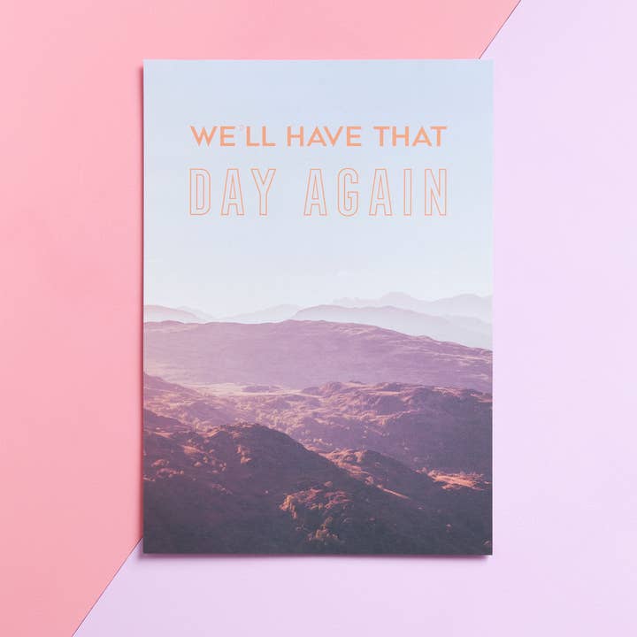 We'll Have That Day Print for wholesale by Neon Gray