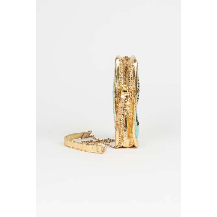 Piti Cuiti - Wholesale Shoulder Bag - Women's - PALMS BLUE SHOULDER BAG1