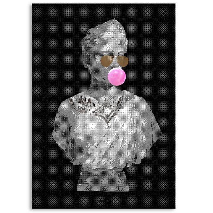 Melli Mello Art Mural Bébé Bubblegum pour la vente par Melli Mello