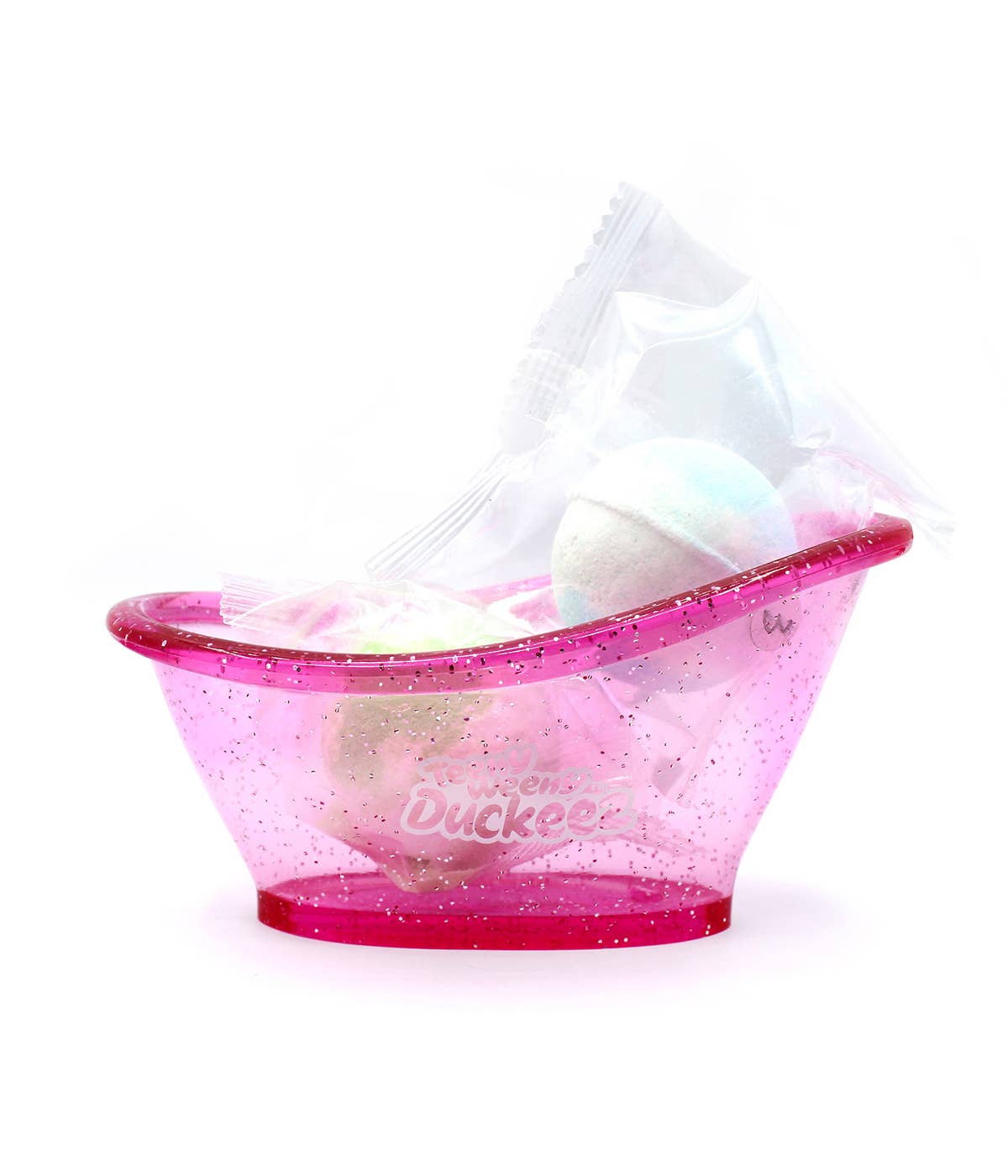 Joy Toy - Wholesale Badspeelgoed - Baby - Teeny Weeny Duckeez badpakket met badeendje en verrassingsbadbom3