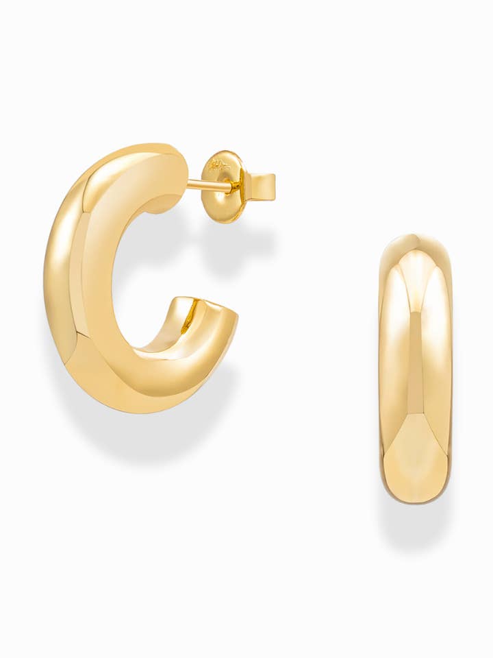 Cenie Mini Tube Hoops för wholesale av Mod + Jo