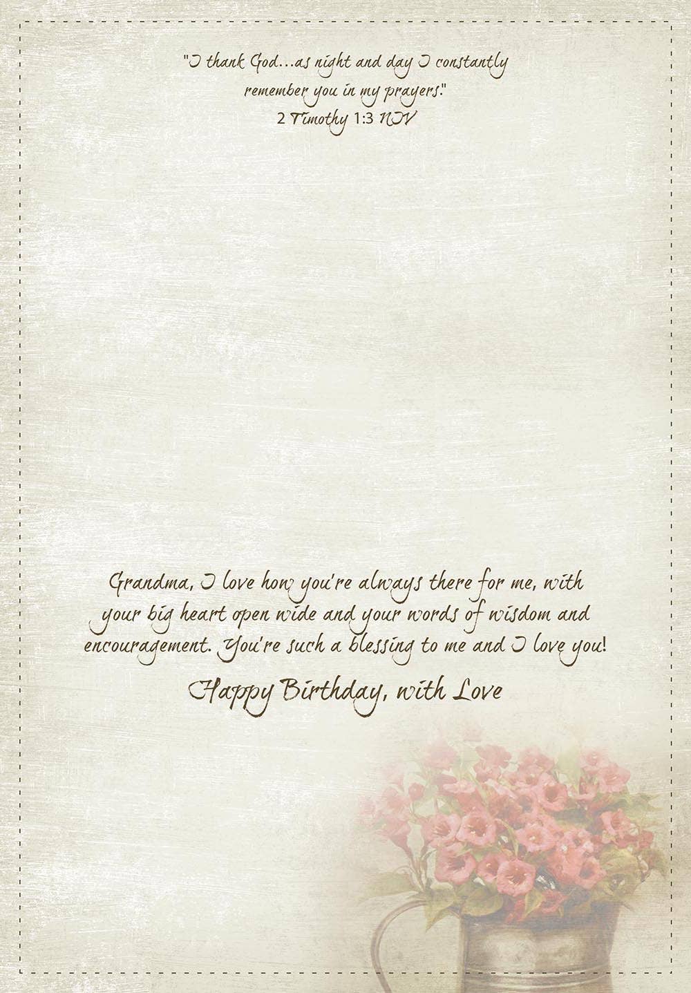 Legacy – postal de aniversário por atacado – Momento Precioso - Cartão de Aniversário de Fé1