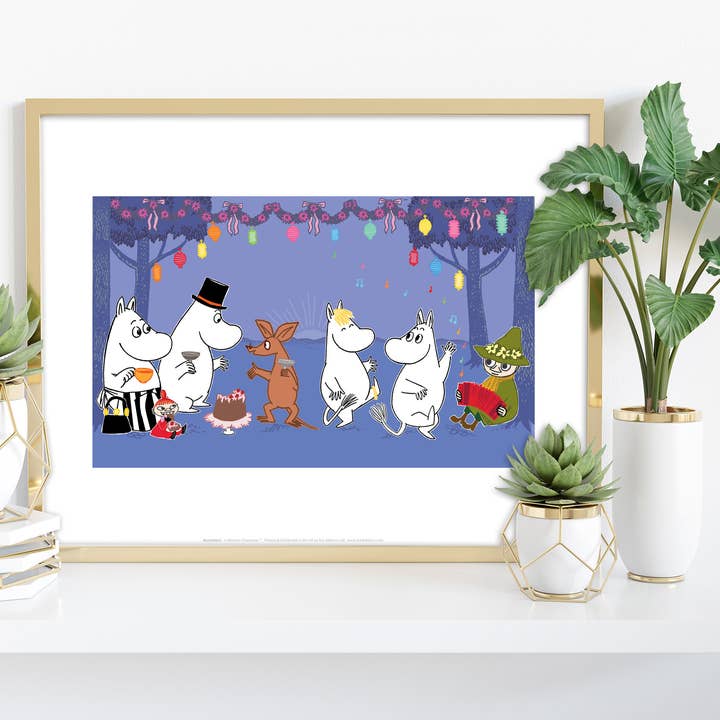 Festa Moomin - Impressão artística premium 11X14” por atacado de Star Editions