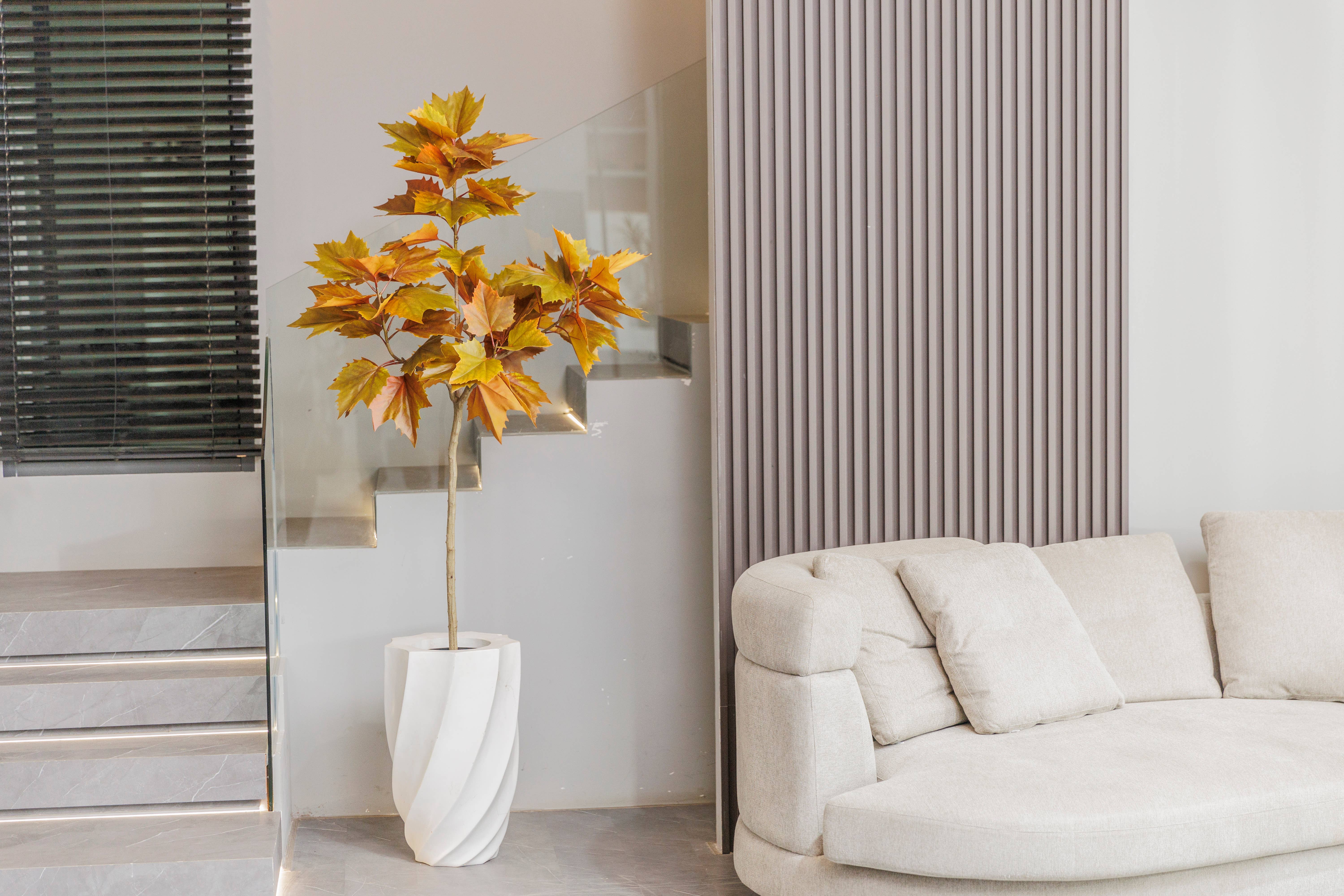 Vintage Home - Wholesale Artificial Plant - 67.6'' Artificial Maple Leaf tree in a planter4