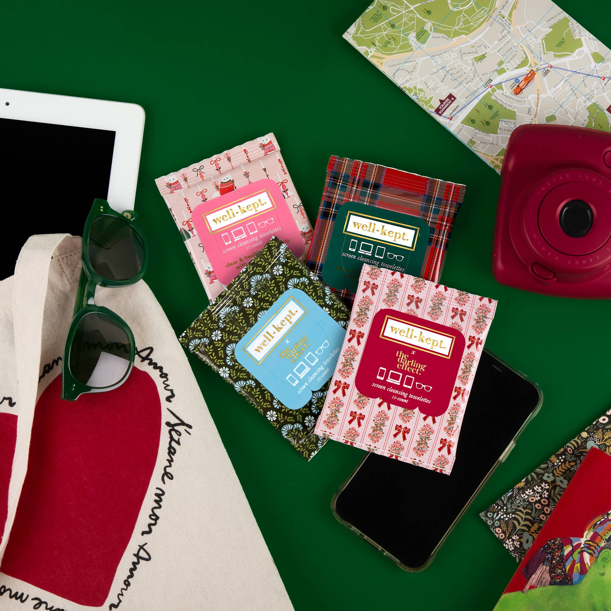 Well-Kept, Screen Wipes - Wholesale Cleaning Cloth - Oh So Fancy Screen Cleansing Towelettes/ Tech Wipes3