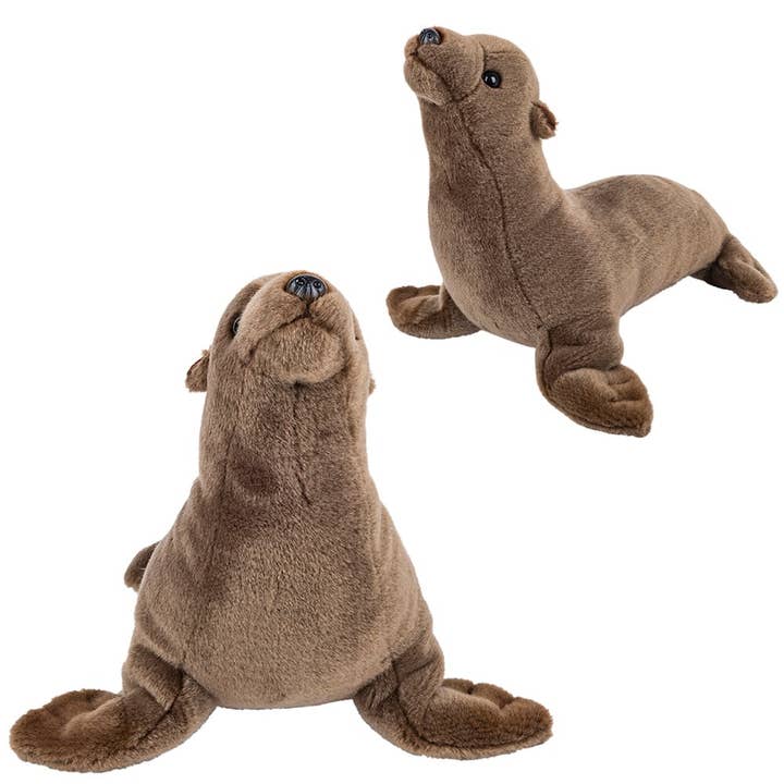 Brinquedos de pelúcia HEIRLOOM SEA LION LLB de 11" por atacado de La Luna Bella - Toys