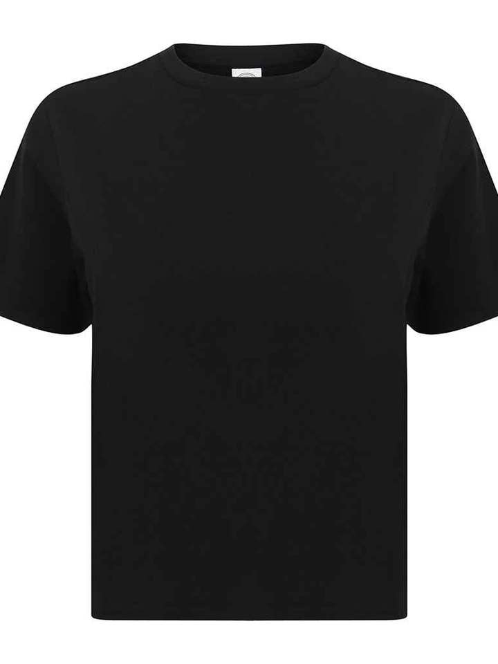 SF - Ladies Cropped Boxy T-Shirt for wholesale by Pierre Francis