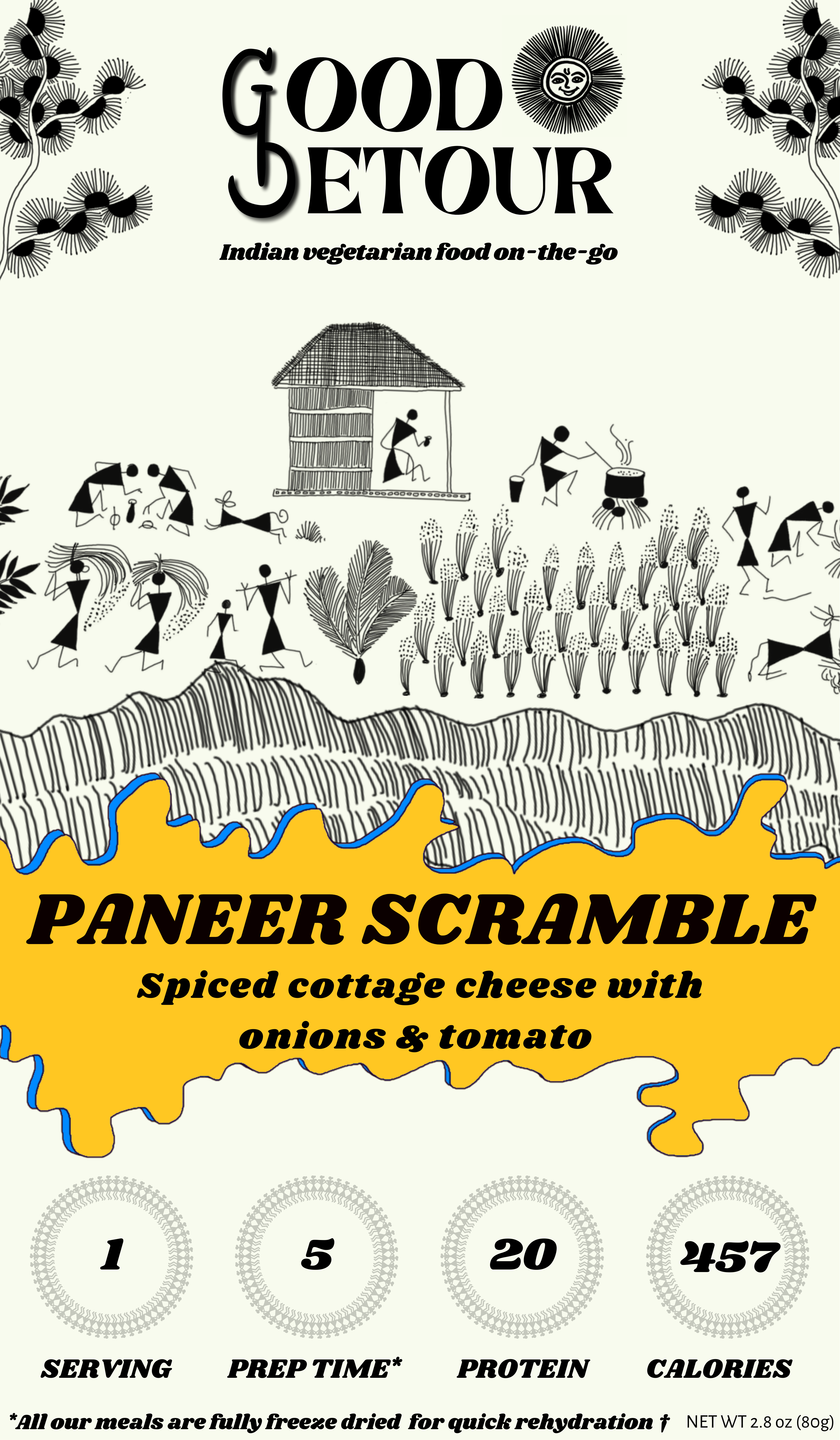 Good Detour - Wholesale DIY Food Kit - Paneer Scramble2