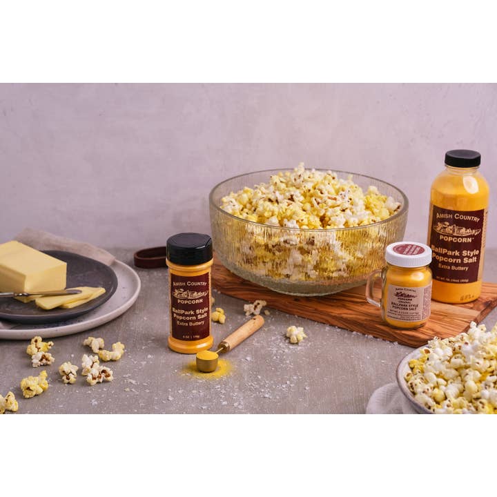 Amish Country Popcorn - Wholesale Salt - 5.5oz. Ballpark-Style Popcorn Salt