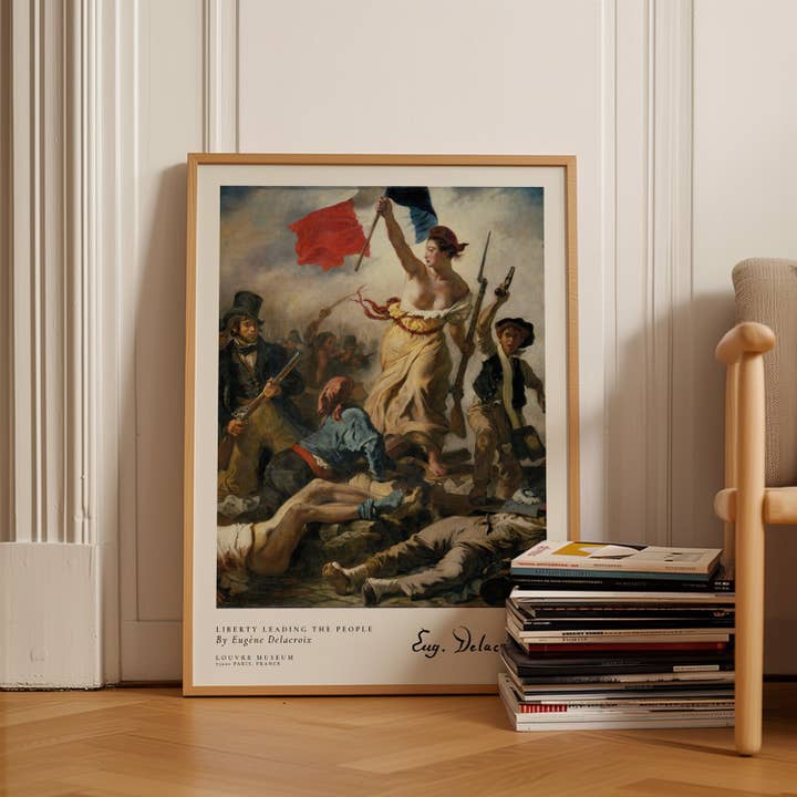 Eugene Delacroix Liberty Leading the People for wholesale by Seven Icons Store