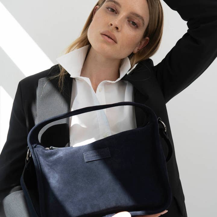 TIEFENBACHER LEHMANN - Wholesale Shoulder Bag - Women's - BRIOCHE BAG midi midnight6