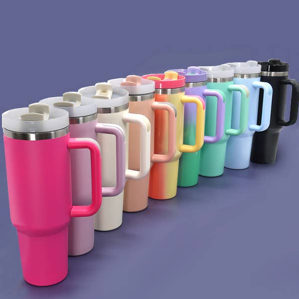 JOSSLYN by wall to wall - Wholesale Insulated Mug/Tumbler - 40oz STAINLESS STEEL TUMBLER SOLID | TB40OZ