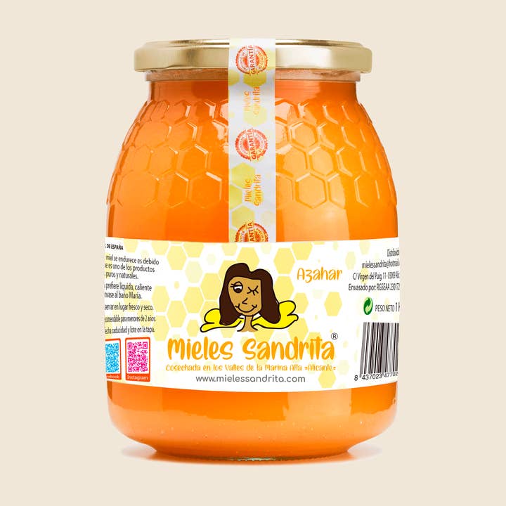 Orangenblütenhonig 1 kg für den Großhandel von Mieles Sandrita