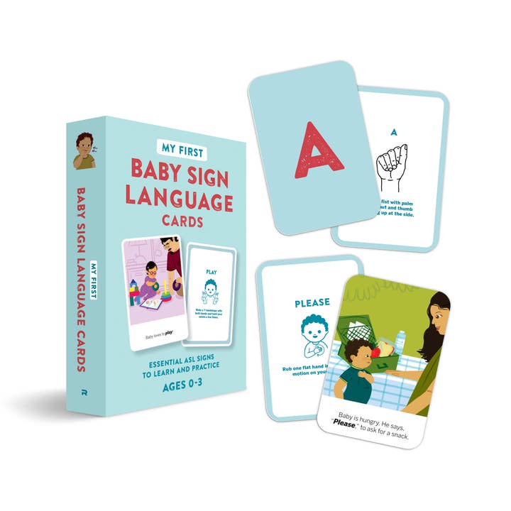 Sourcebooks - Wholesale Learning Cards - Kids & Baby - My First Baby Sign Language Flash Cards