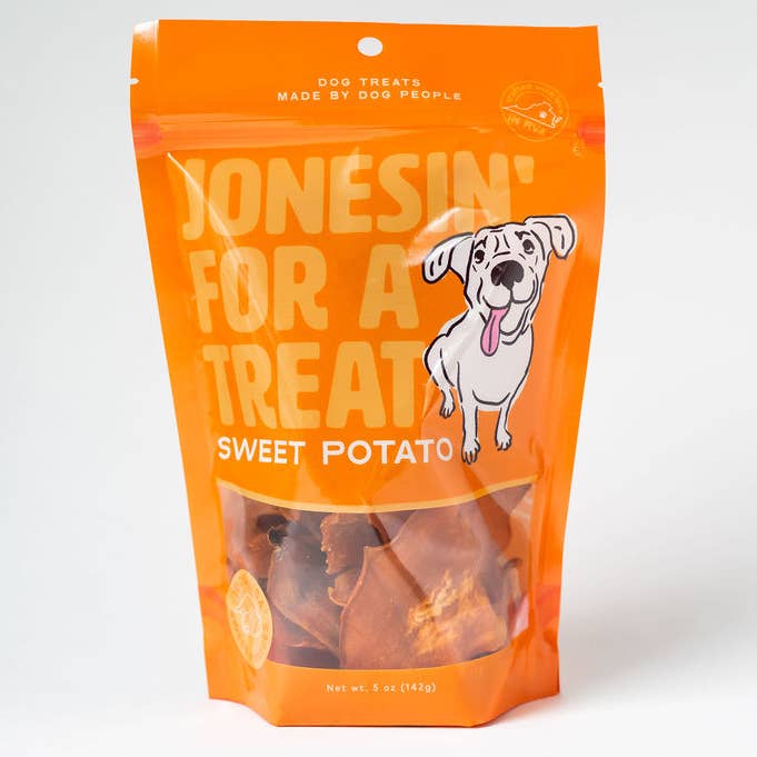 Zoete aardappel traktaties voor wholesale door Jonesin for a Treat